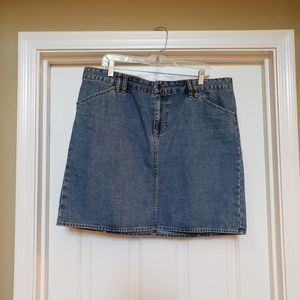 Old Navy jean skirt